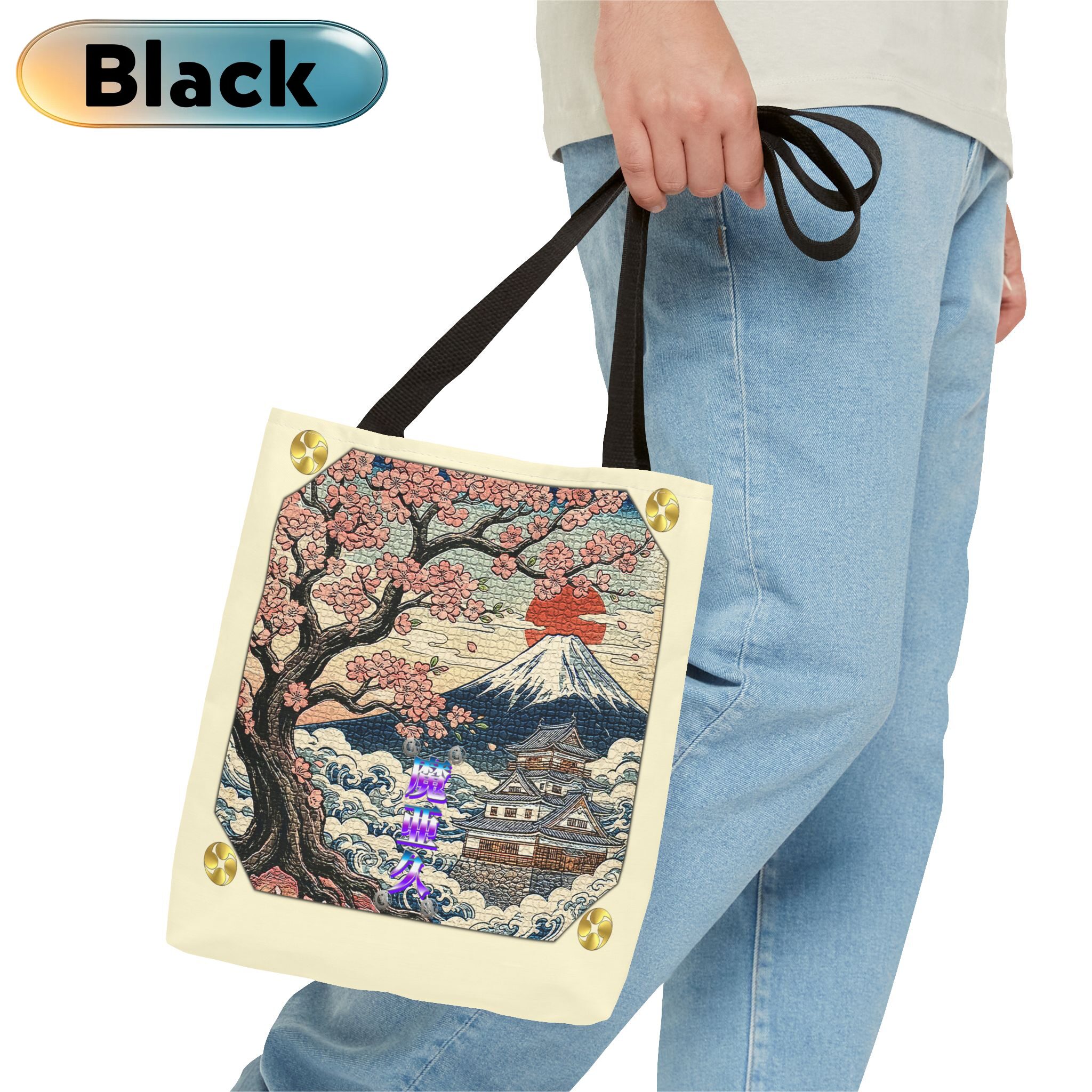 'Mark' Tote Bag【Men's】Black
