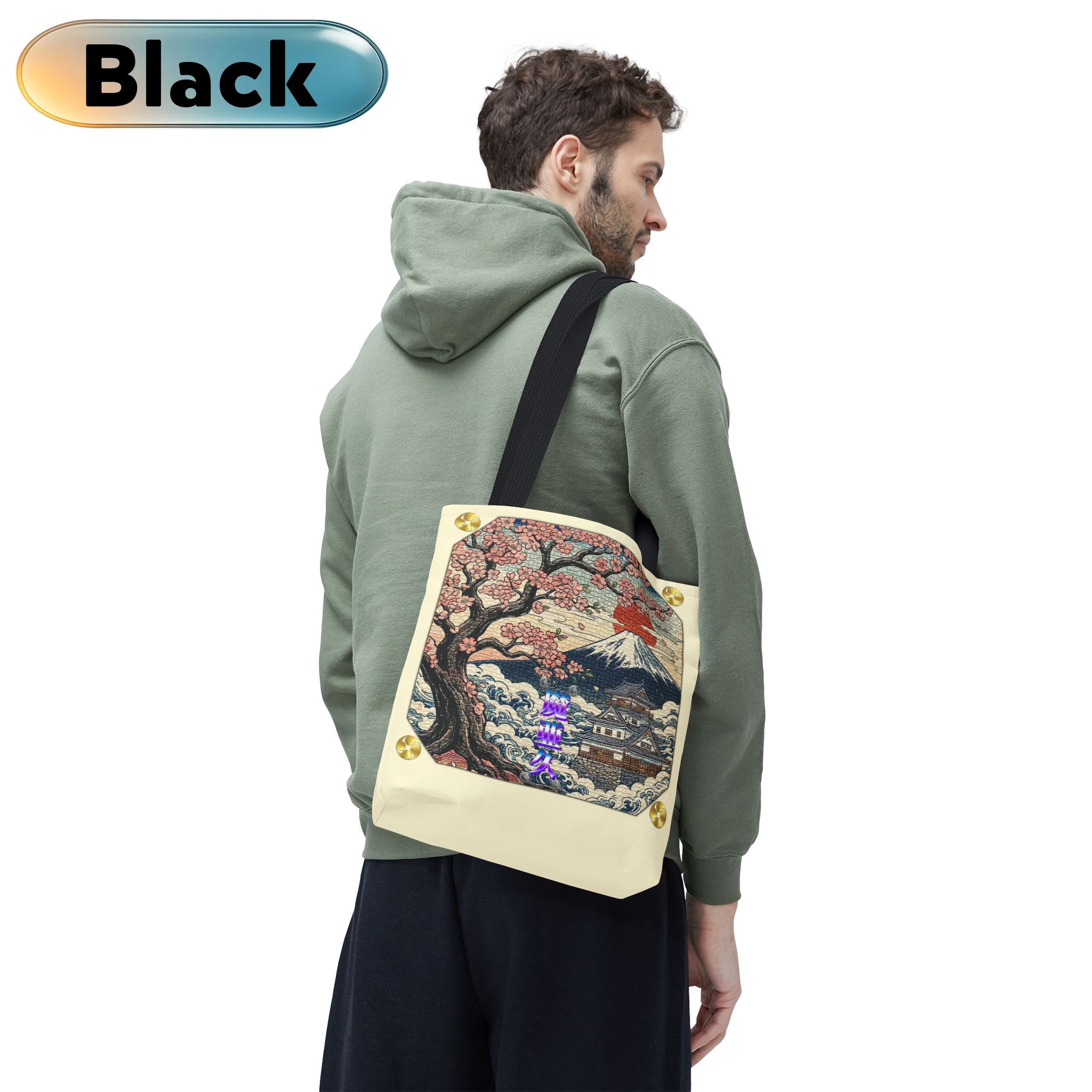 'Mark' Tote Bag【Men's】Black