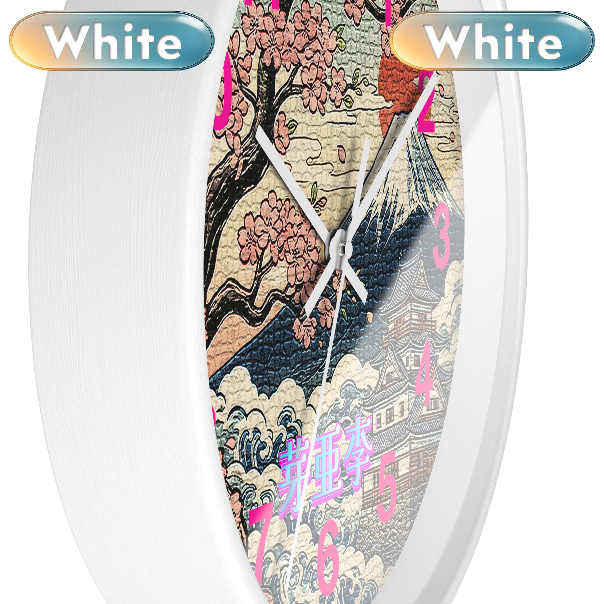 'Mary' Wall Clock white white 'Mary' Wall Clock white white