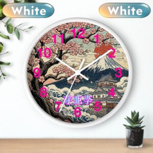 'Mary' Wall Clock white white 'Mary' Wall Clock white white