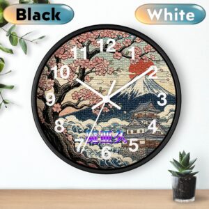 'Mark' Wall Clock black white 'Mark' Wall Clock black white